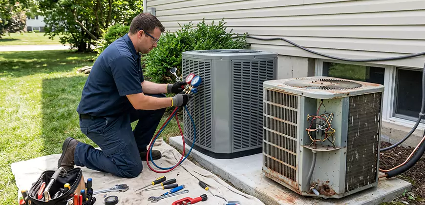 Seasonal AC Checkup in Vista