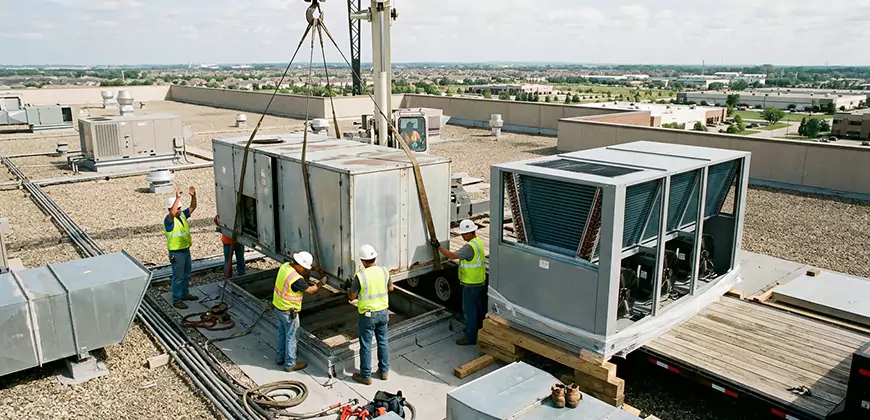 Warehouse and Industrial HVAC Replacement in Vista
