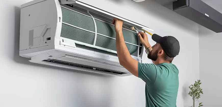 Bathroom and Small Space Ductless Installation in Vista