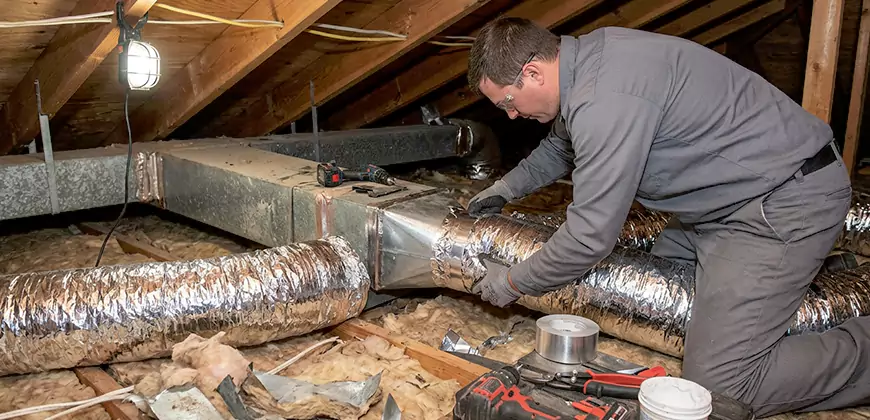 Furnace Ductwork Replacement in Vista