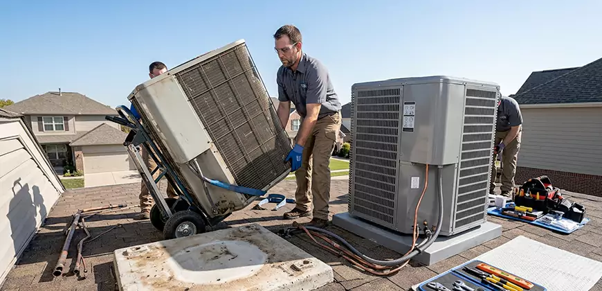 High-Efficiency Emergency Replacement in Vista