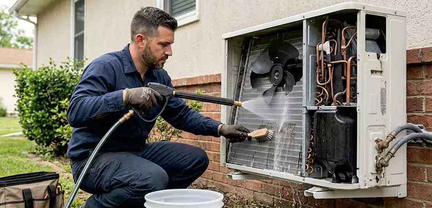 Furnace Tune-Up and Duct Cleaning in Vista