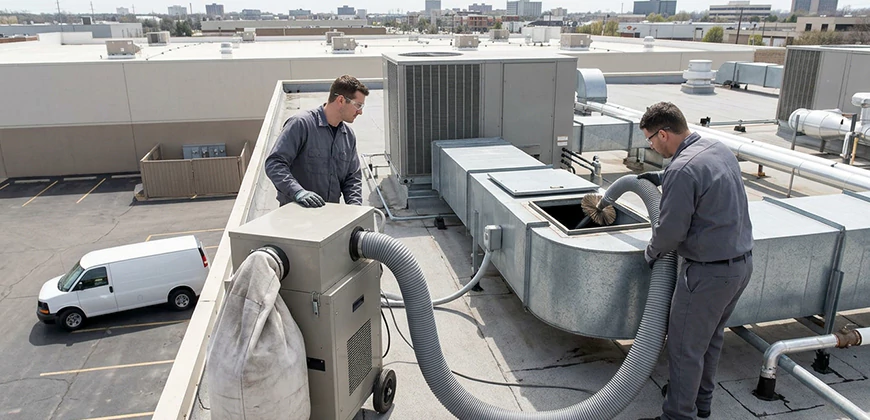 Commercial and Industrial Duct Cleaning in Vista