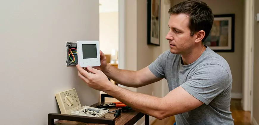 Heat Pump Thermostat Configuration in Vista